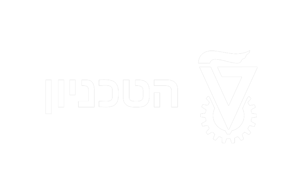 הטכניון, לוגו אופקי מינימלי על רקע כחול כהה