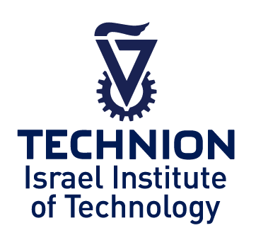 TECHNION Israel Institute of Technology, לוגו אנכי על רקע בהיר